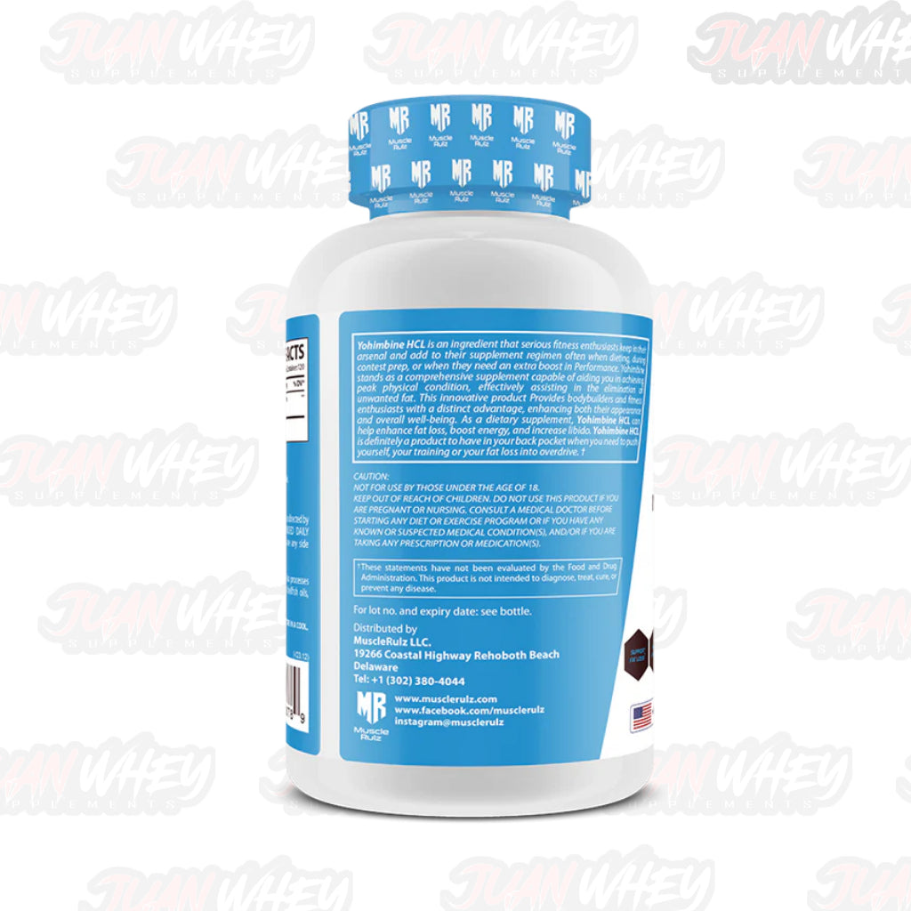 Muscle Rulz Yohimbine 120 servings