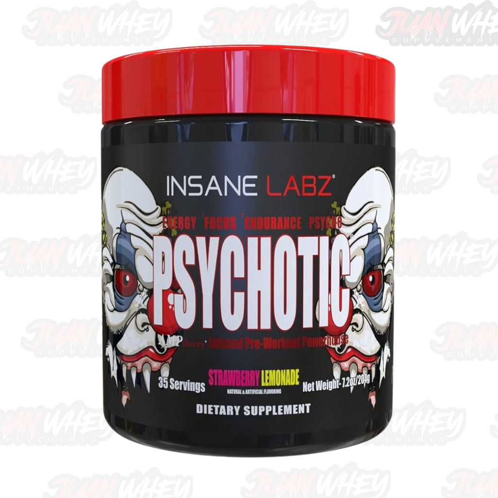 INSANE LABZ PSYCHOTIC PREWORKOUT 35 SERVINGS WITH FREEBIES