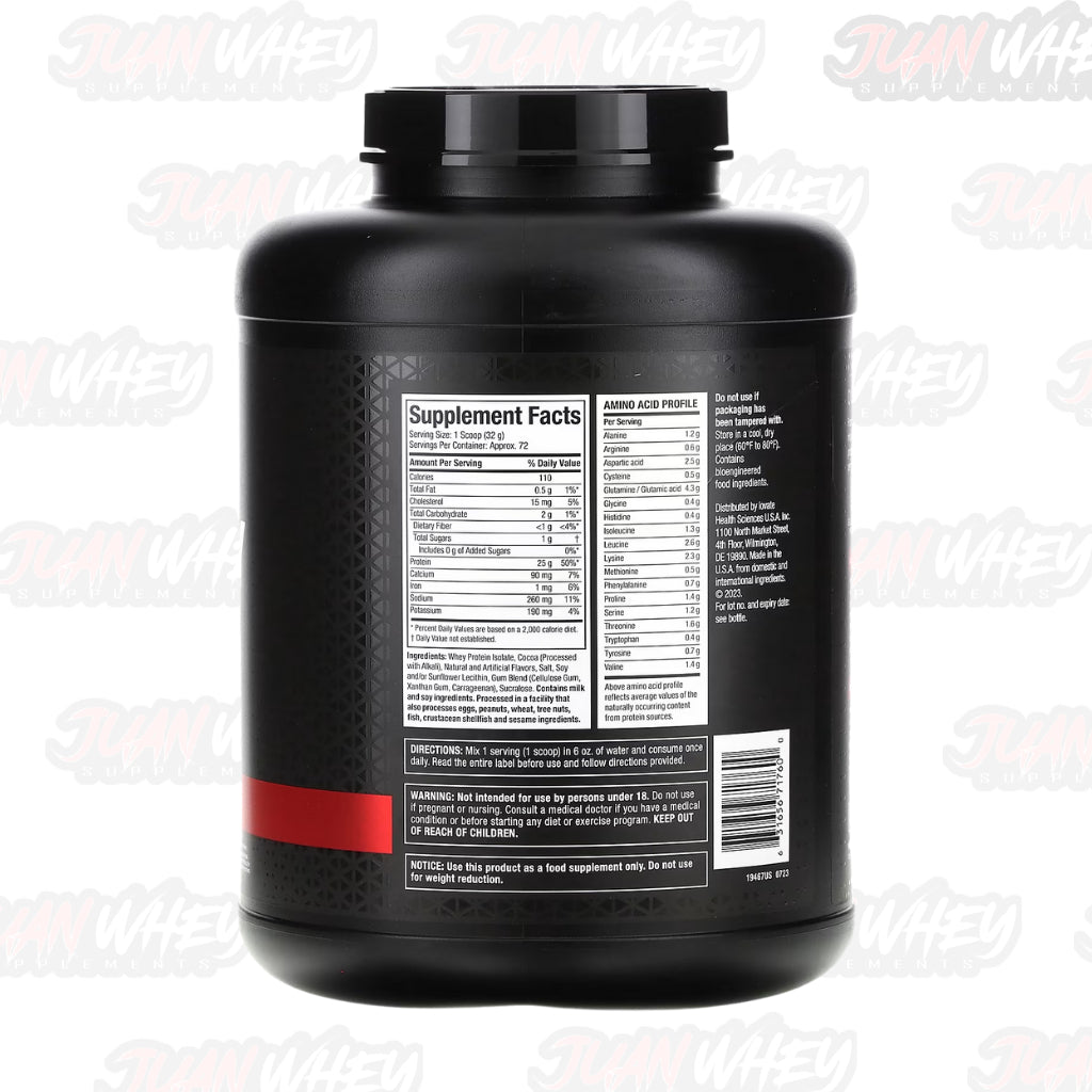 Muscletech Iso Whey 100% Whey Protein Isolate 5LBS