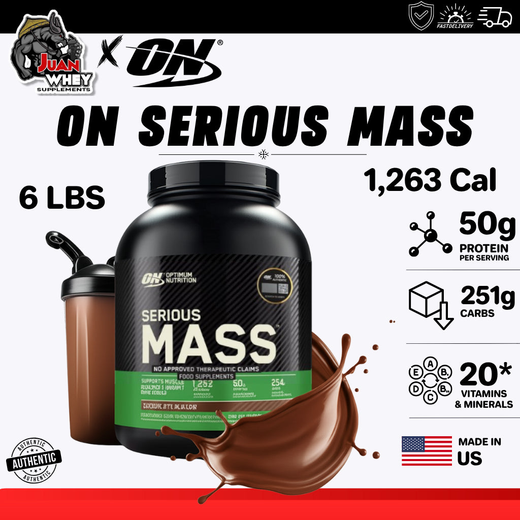 ON SERIOUS MASS 6LBS | 12 Lbs + FREEBIES