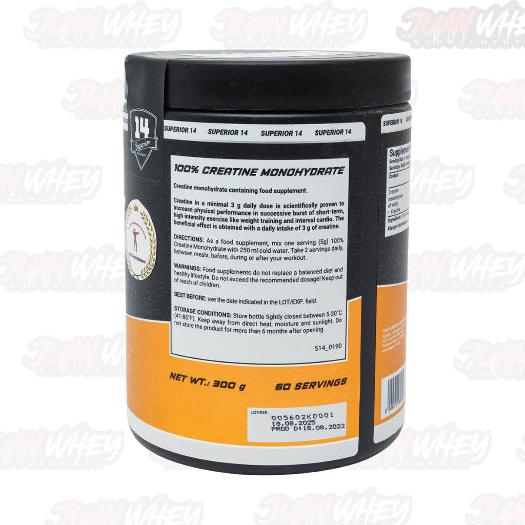 Superior 14 100% Pure Creatine Monohydrate 60 servings Unflavored