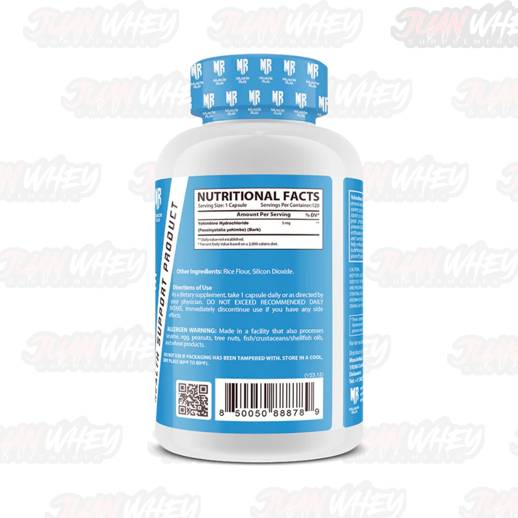 Muscle Rulz Yohimbine 120 servings