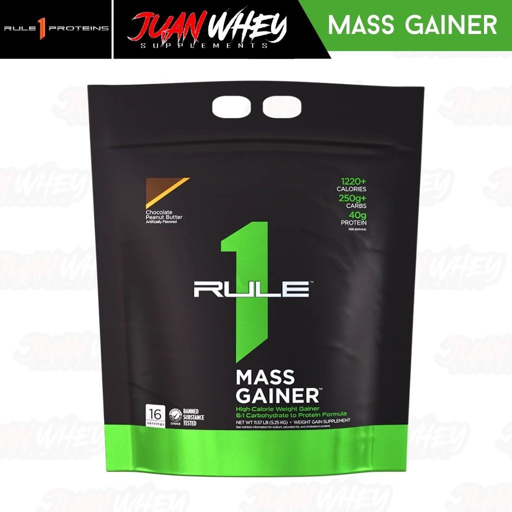 RULE 1 LBS MASS GAINER  High-Calorie Weight Gainer 12Lbs