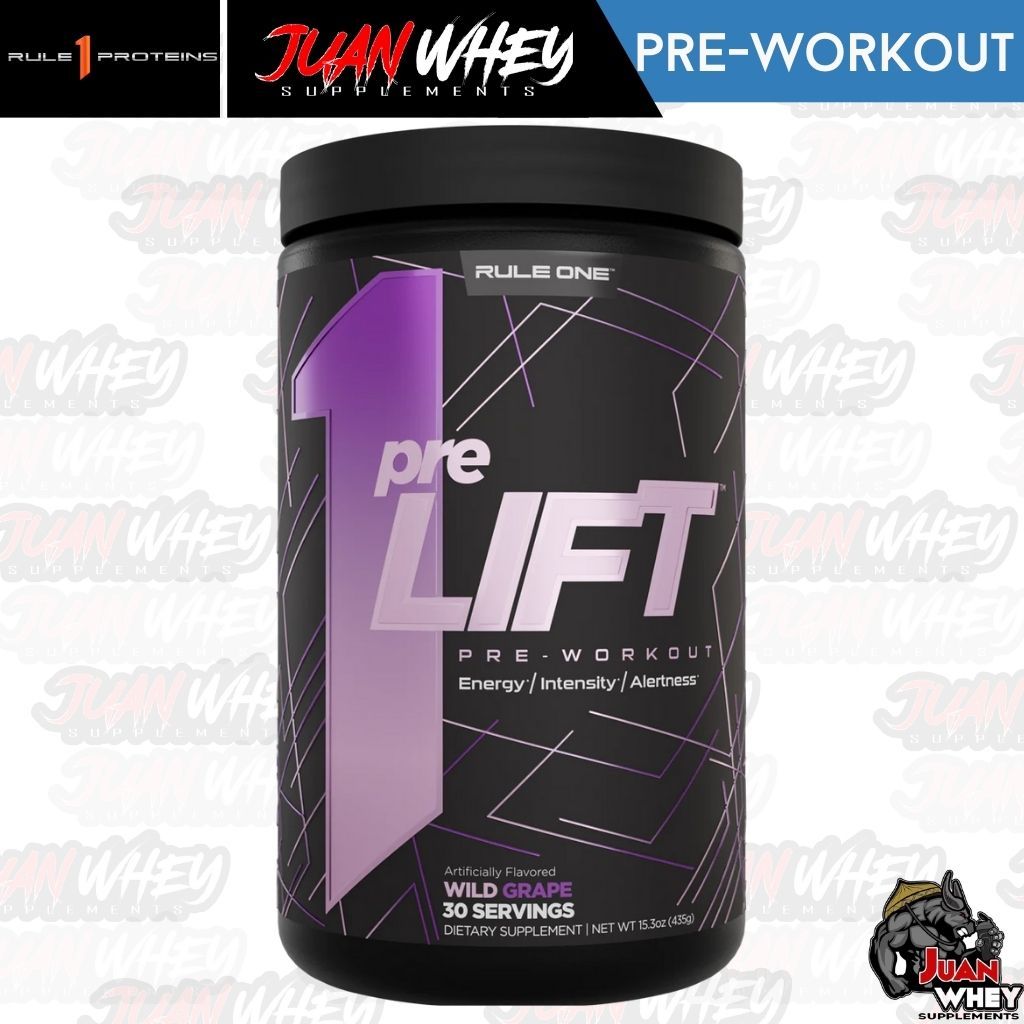 Rule 1 - Pre Lift Pre Workout  Flavored 30servings