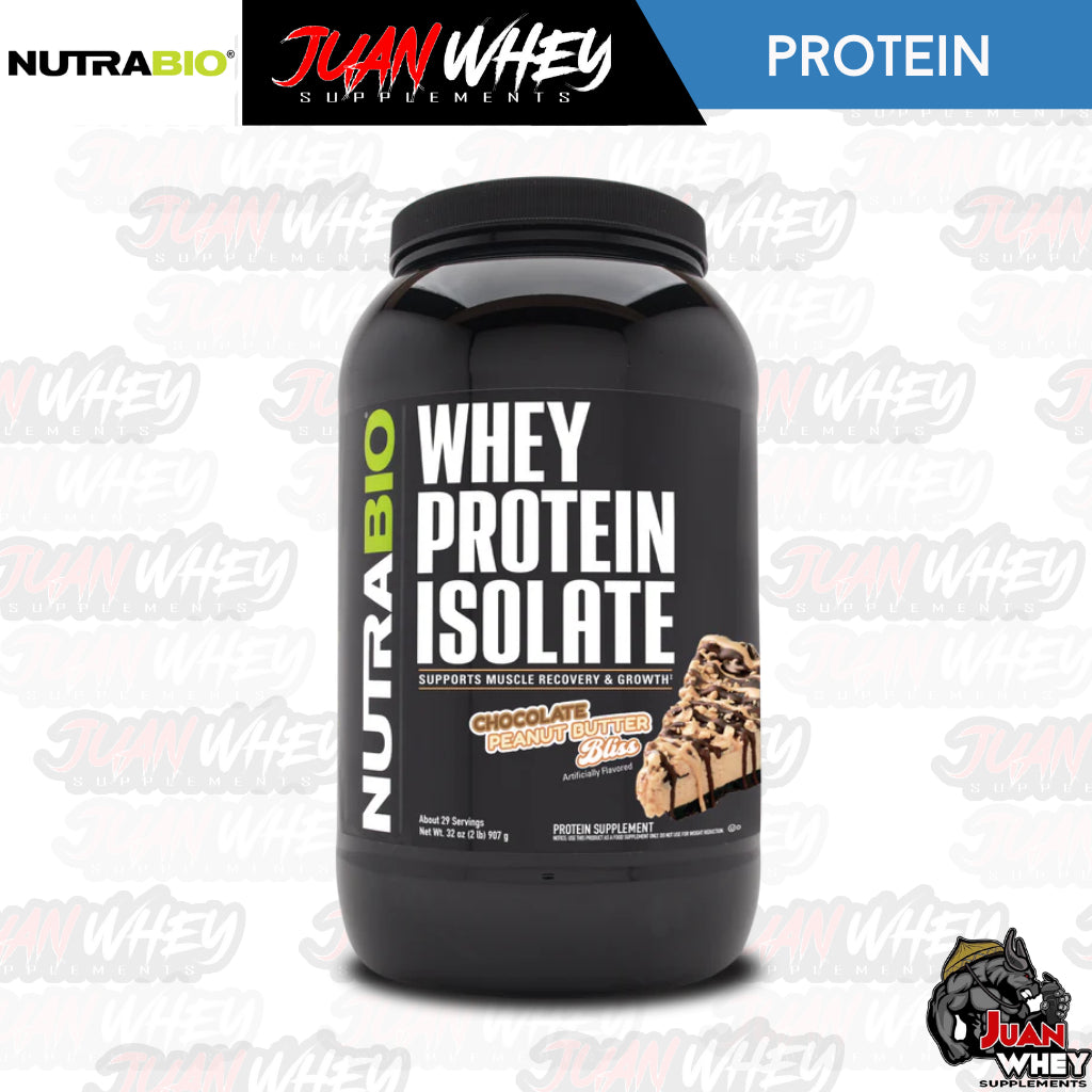 Nutrabio Whey Protein Isolate 2LBS | 5LBS Sealed