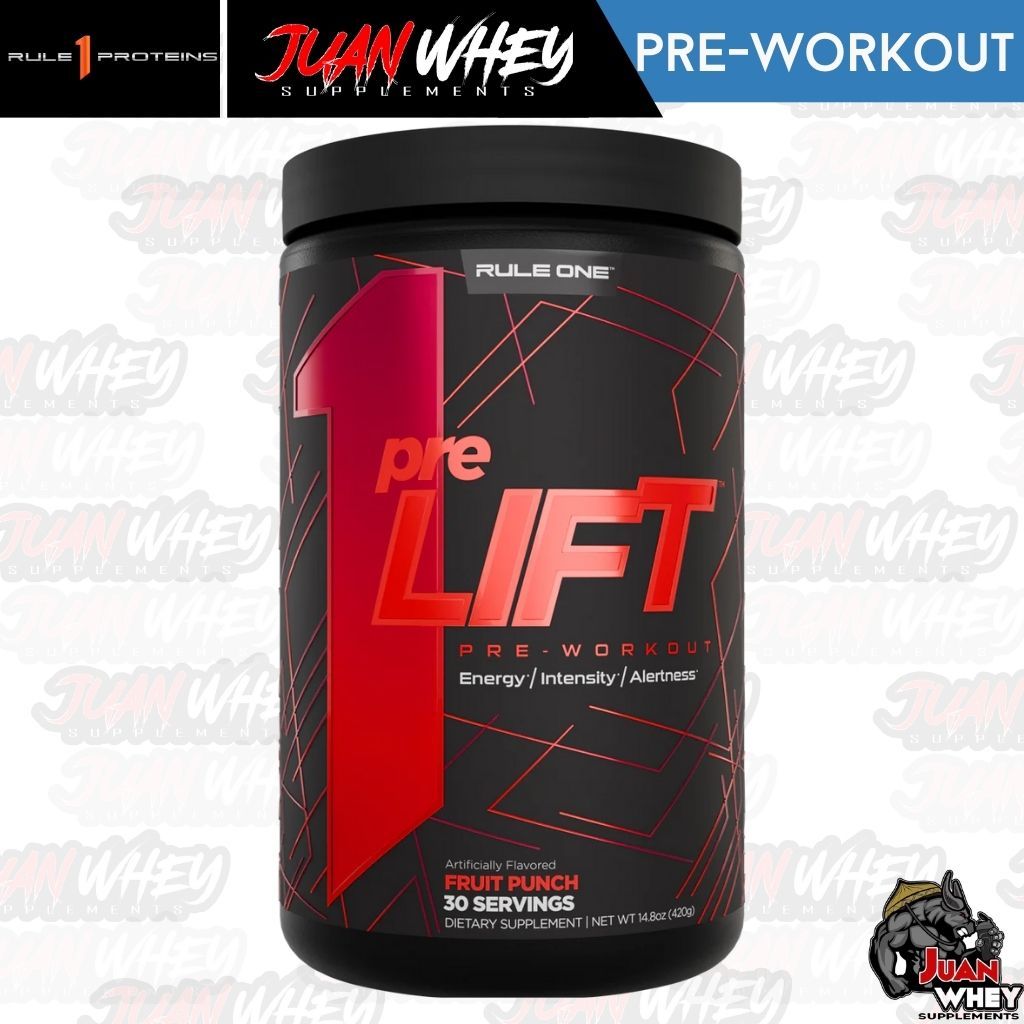 Rule 1 - Pre Lift Pre Workout  Flavored 30servings