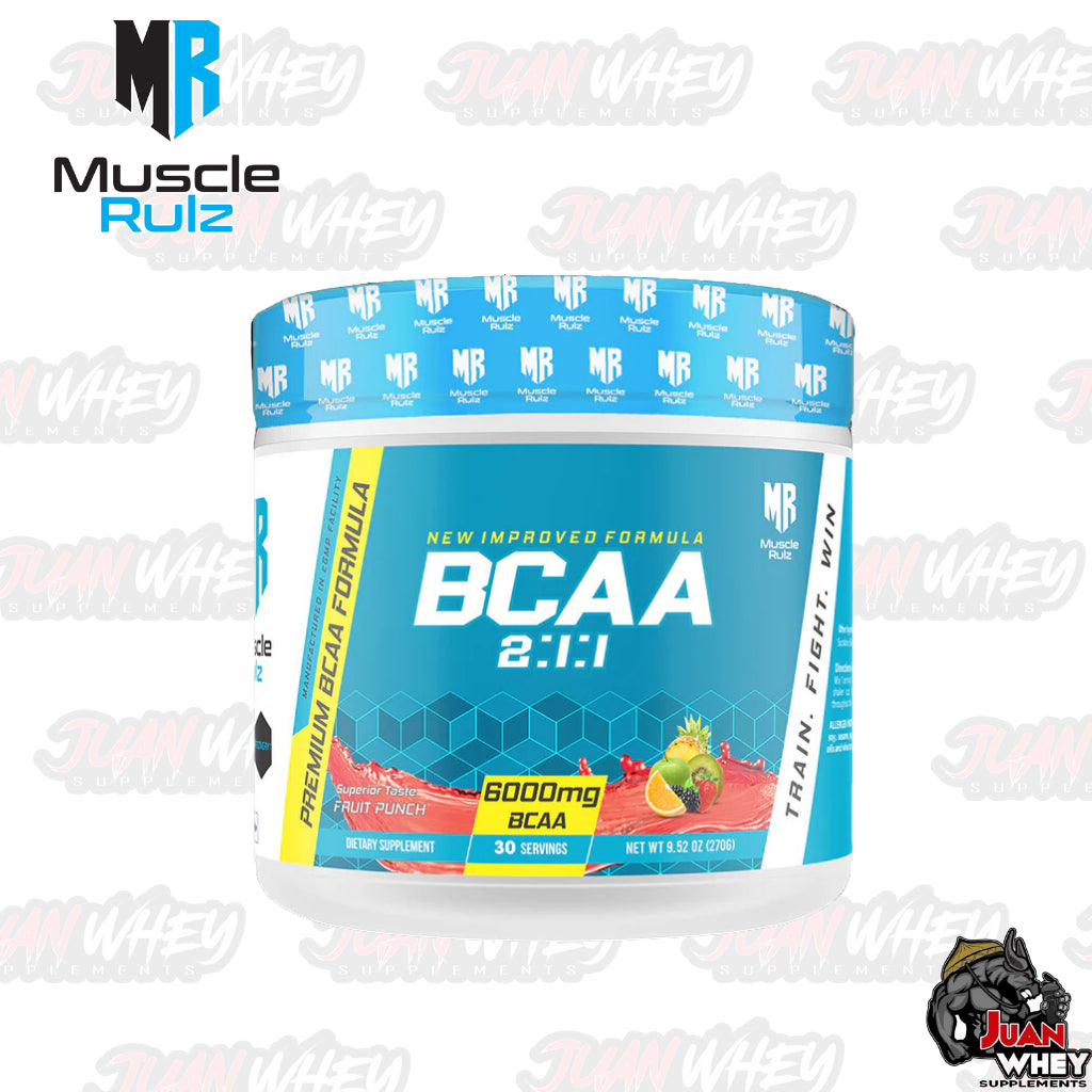 Muscle Rulz BCAA 2:1:1 6000MG 30 servings