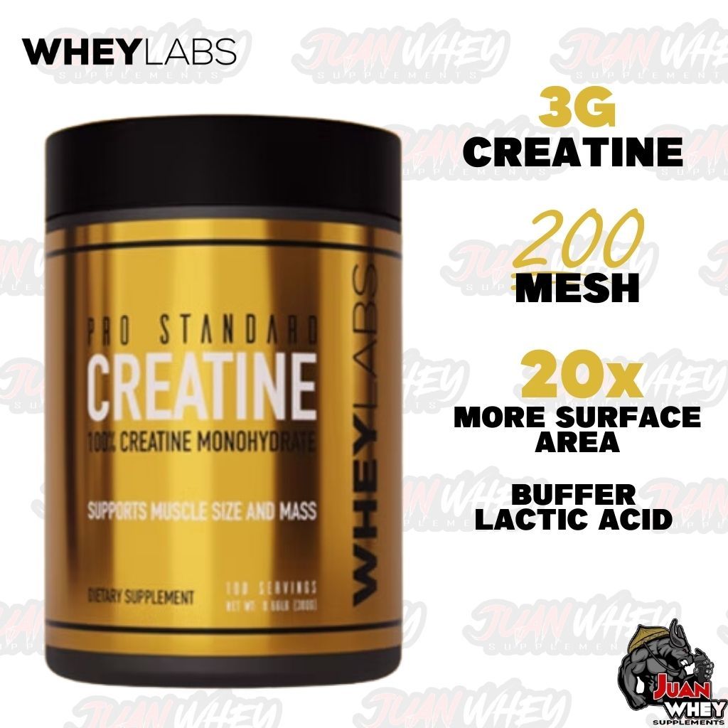 Wheylabs Pro Standard Creatine 100% Creatine Monohydrate