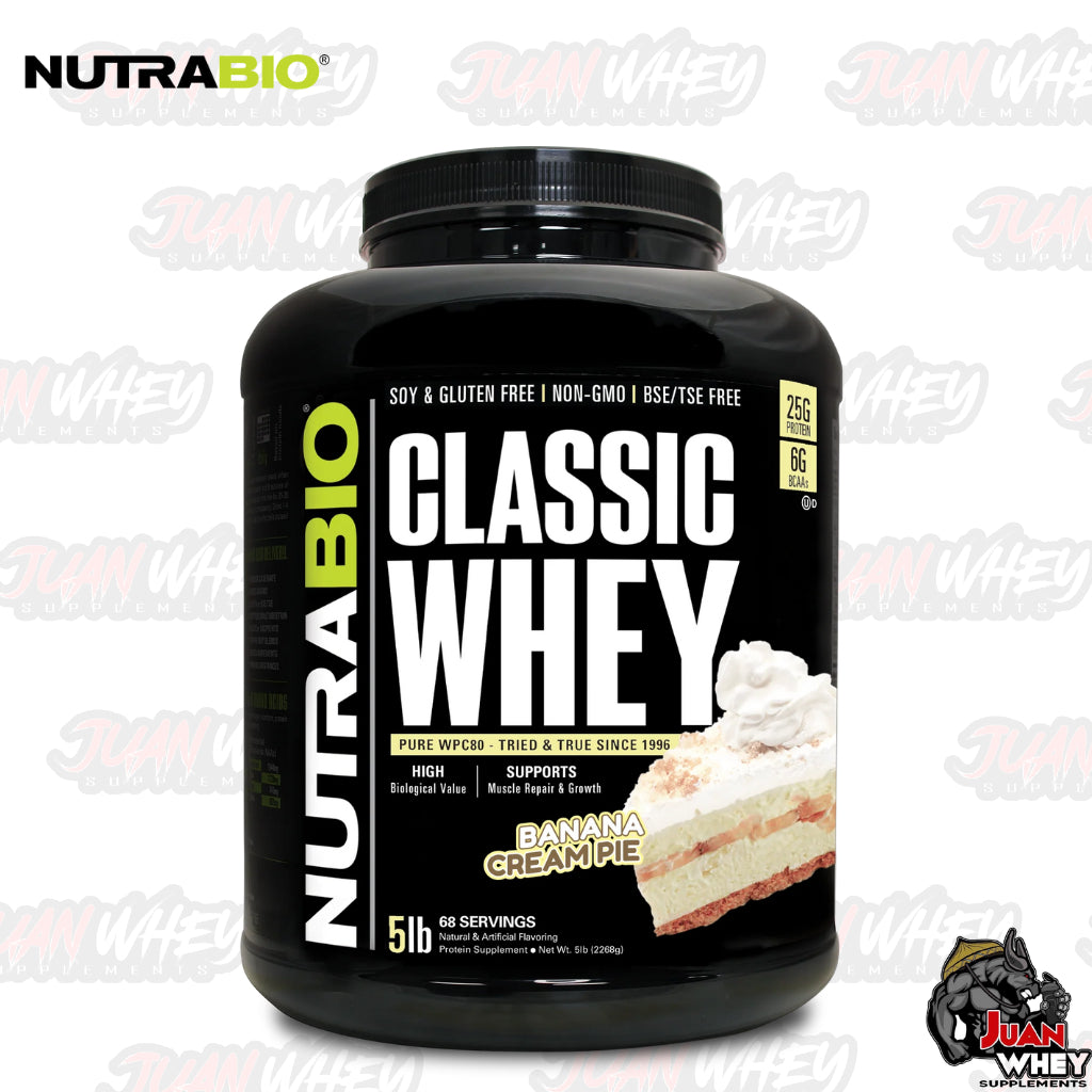 NUTRABIO CLASSIC WHEY 5LBS + FREEBIES!