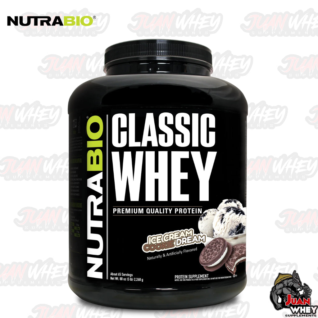 NUTRABIO CLASSIC WHEY 5LBS + FREEBIES!