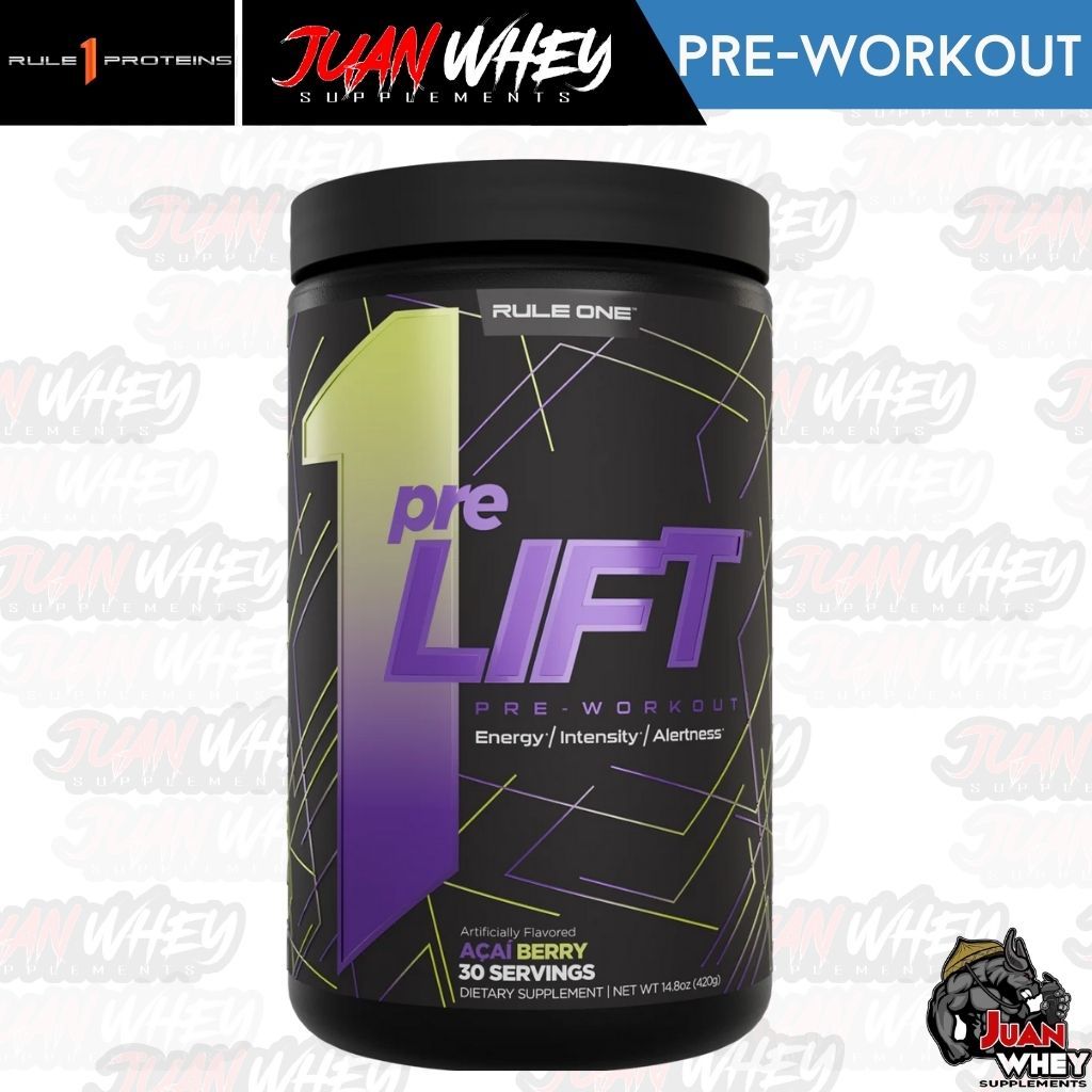 Rule 1 - Pre Lift Pre Workout  Flavored 30servings