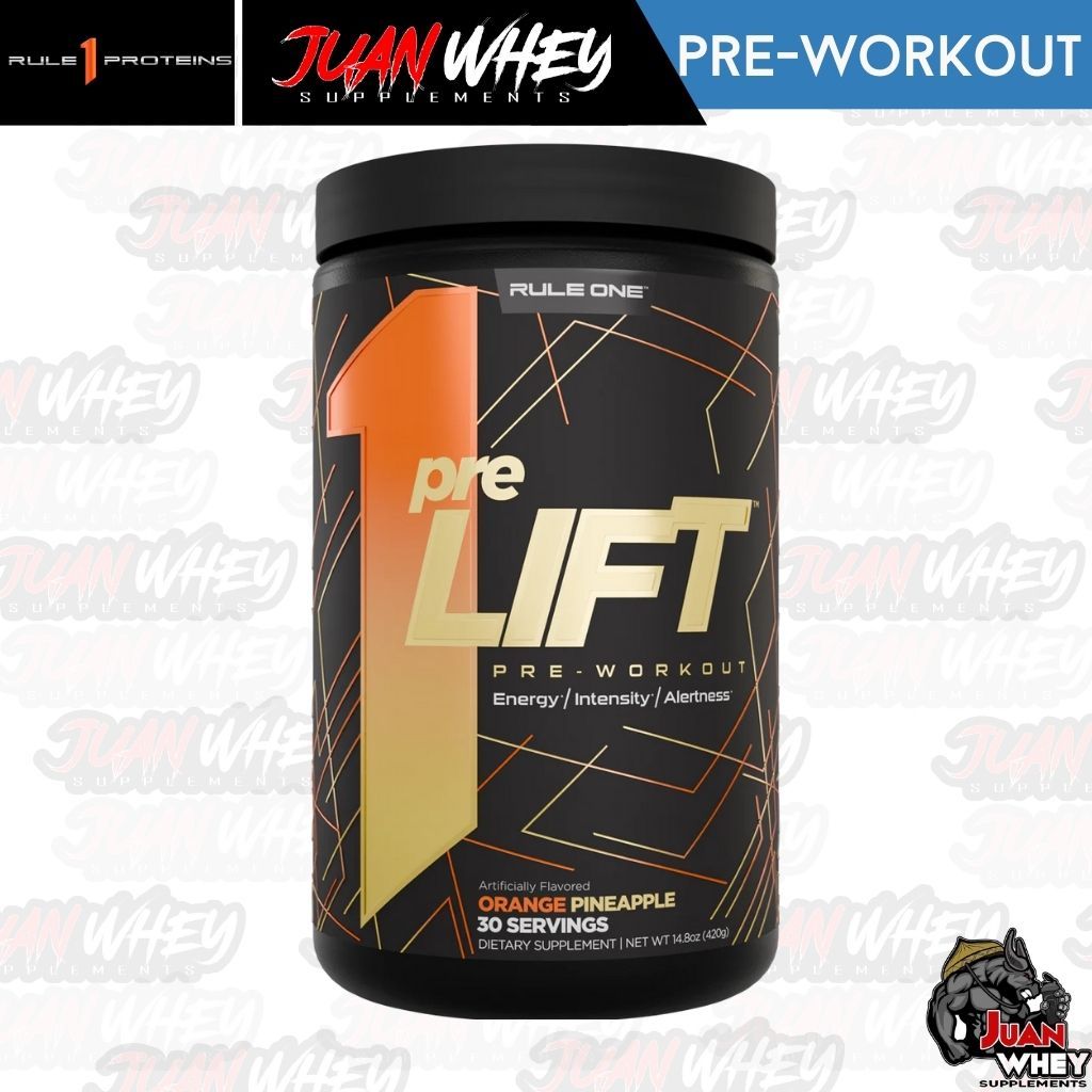 Rule 1 - Pre Lift Pre Workout  Flavored 30servings