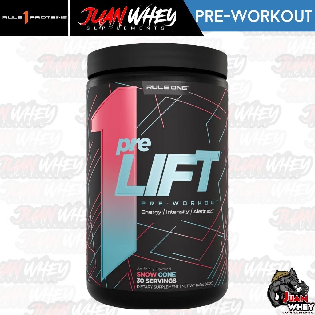 Rule 1 - Pre Lift Pre Workout  Flavored 30servings