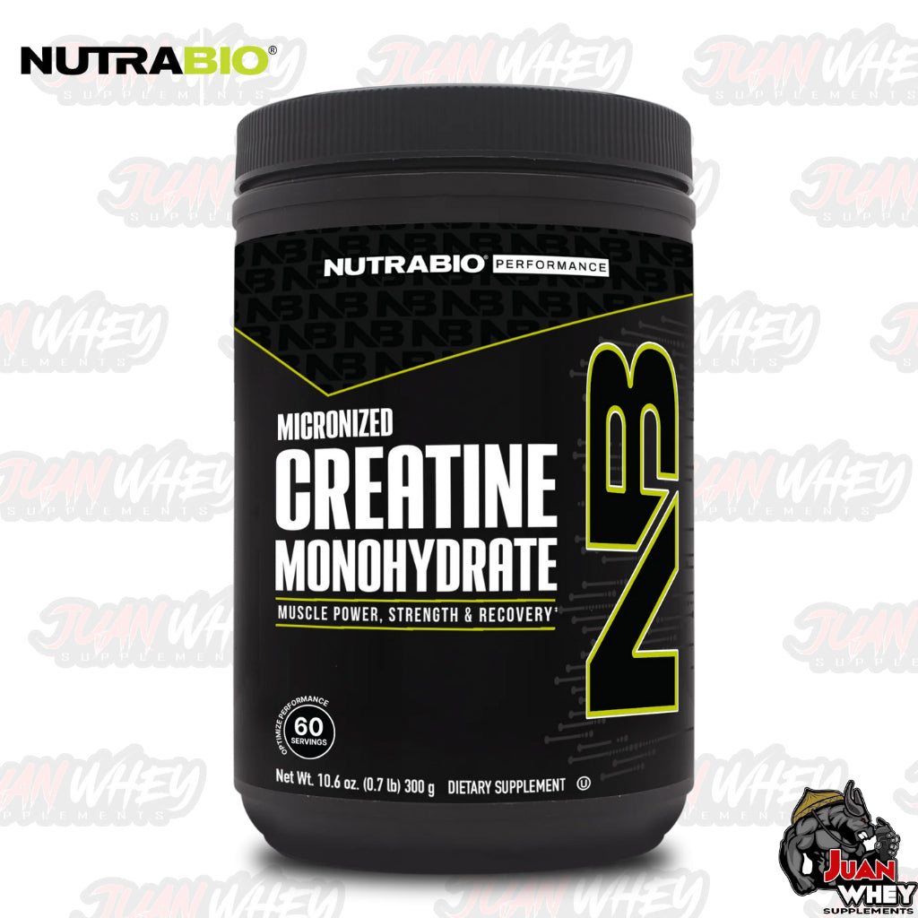 Nutrabio Micronized Creatine Monohydrate 30 | 60 servings