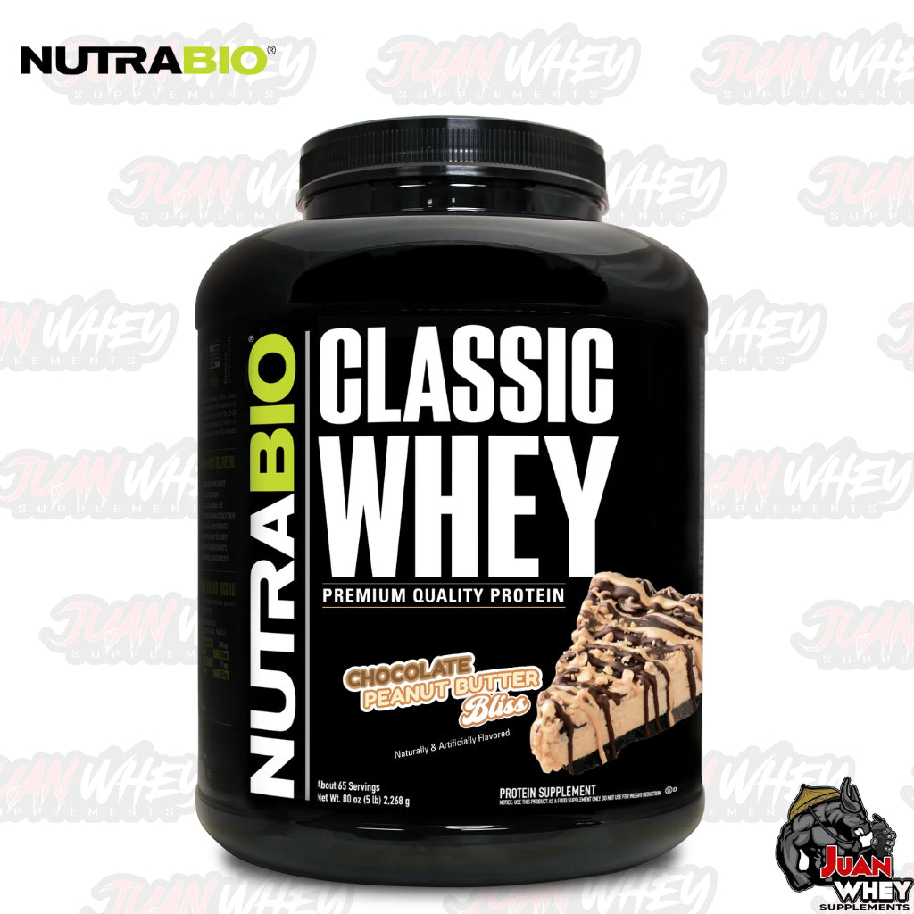 NUTRABIO CLASSIC WHEY 5LBS + FREEBIES!