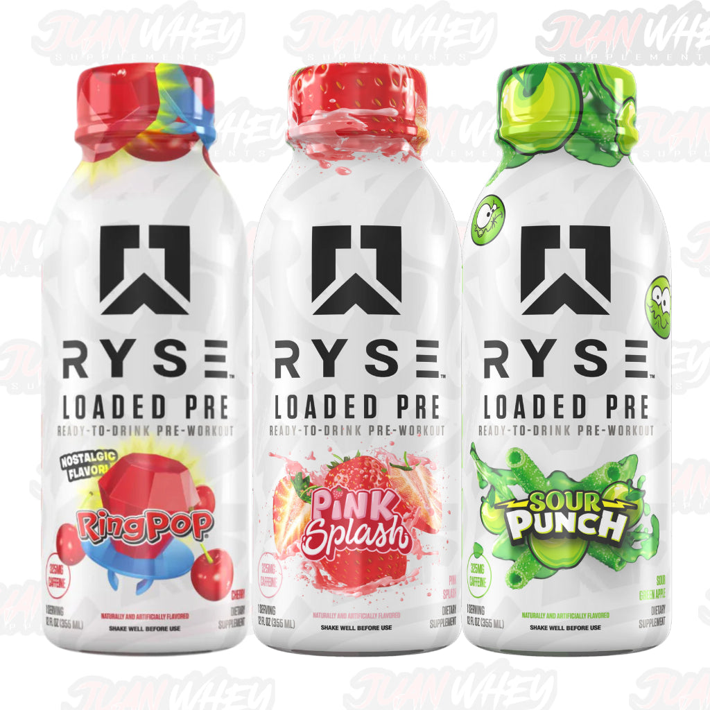 RYSE Loaded Pre Workout Ready to Drink!