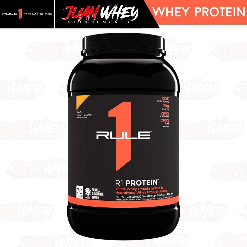Rule 1 R1 Whey ISOLATE Protein 2LBS - Fast-Acting Pure Hydrolysate Powder Muscle Growth Supplement