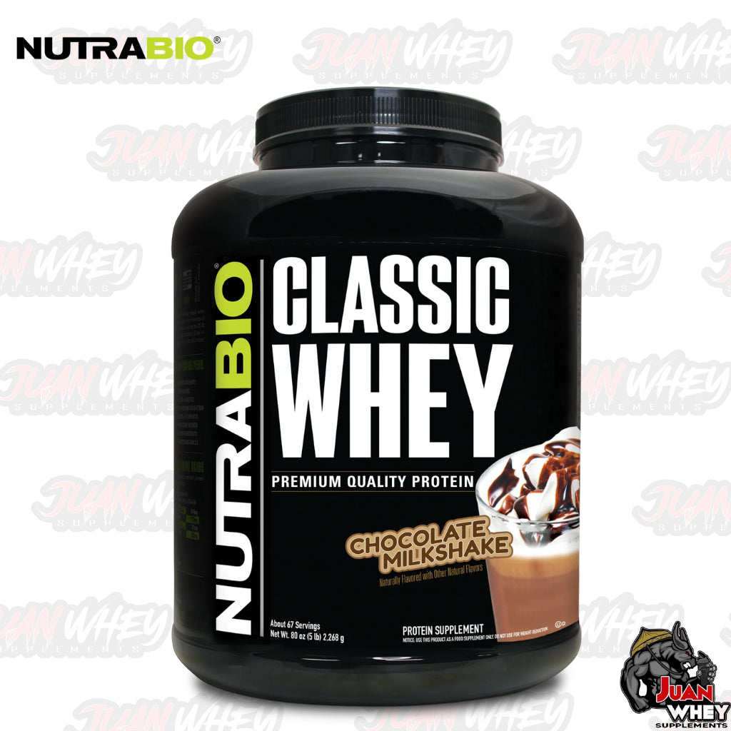 NUTRABIO CLASSIC WHEY 5LBS + FREEBIES!