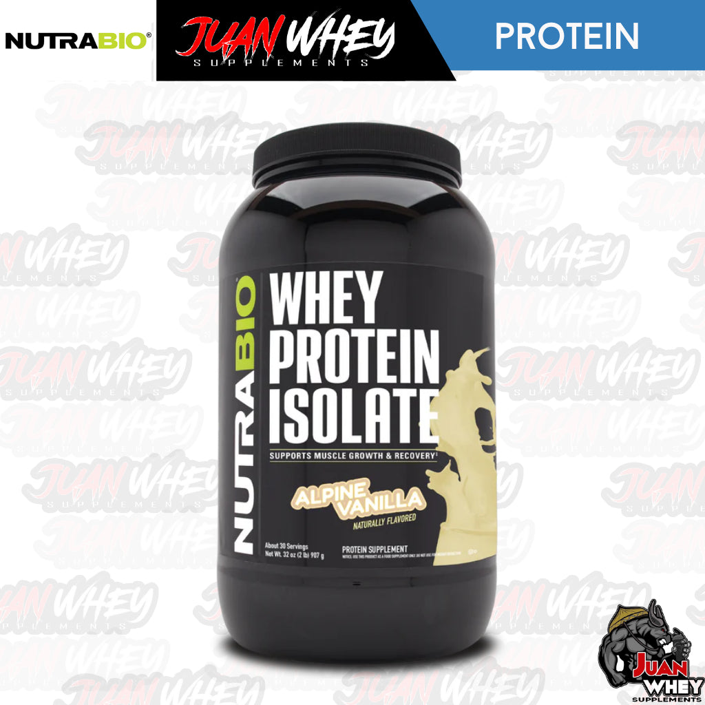 Nutrabio Whey Protein Isolate 2LBS | 5LBS Sealed