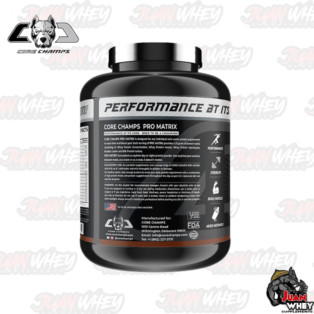 Core Champs Whey Pro Matrix Ultra Premium Protein