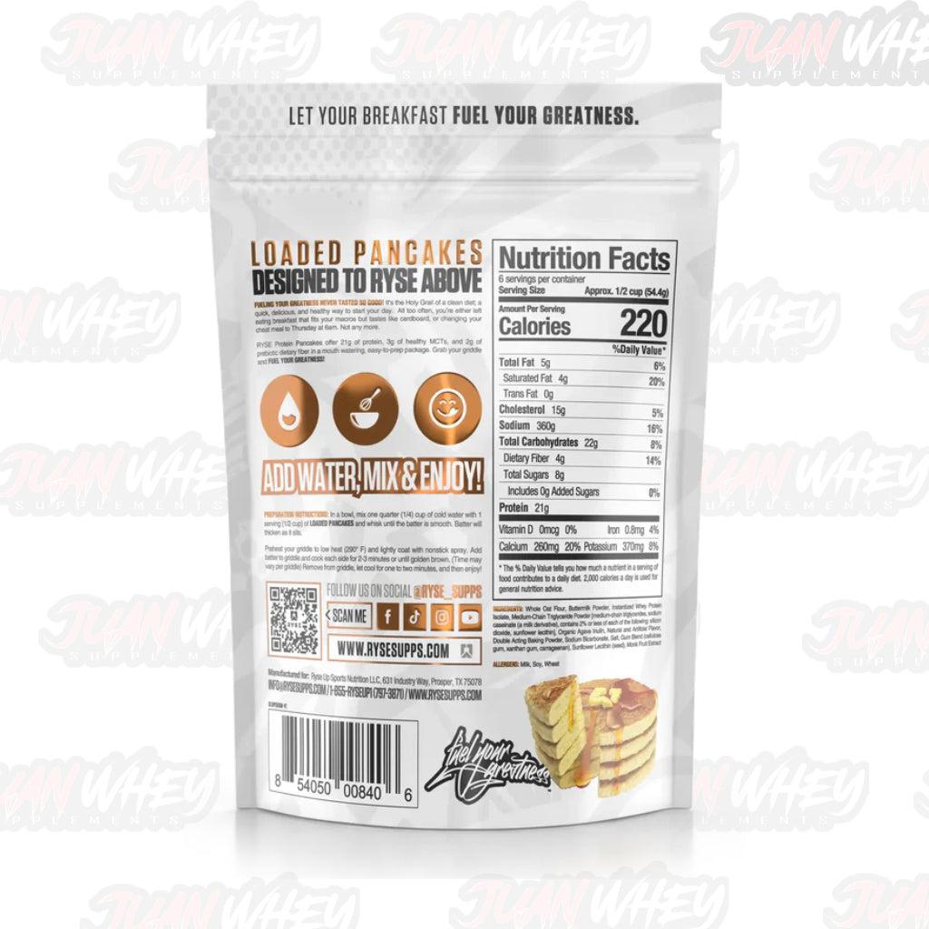 RYSE loaded Pancake Protein Mix