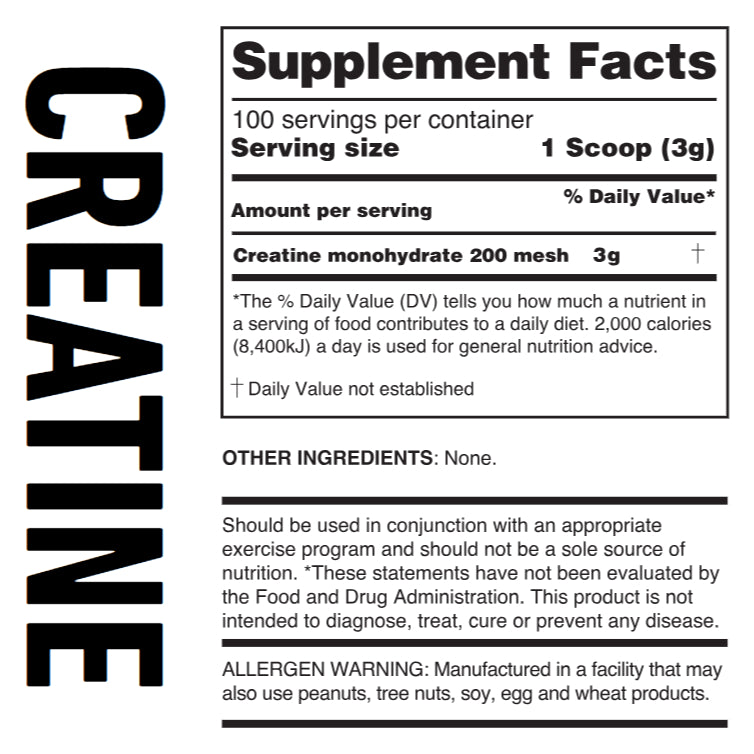 Wheylabs Pro Standard Creatine 100% Creatine Monohydrate