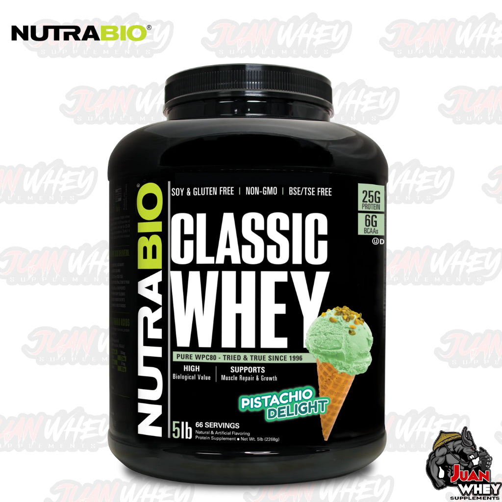 NUTRABIO CLASSIC WHEY 5LBS + FREEBIES!