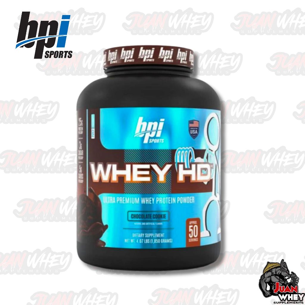 BPI Sports Whey HD 4LBS Protein Powder with or without Shaker