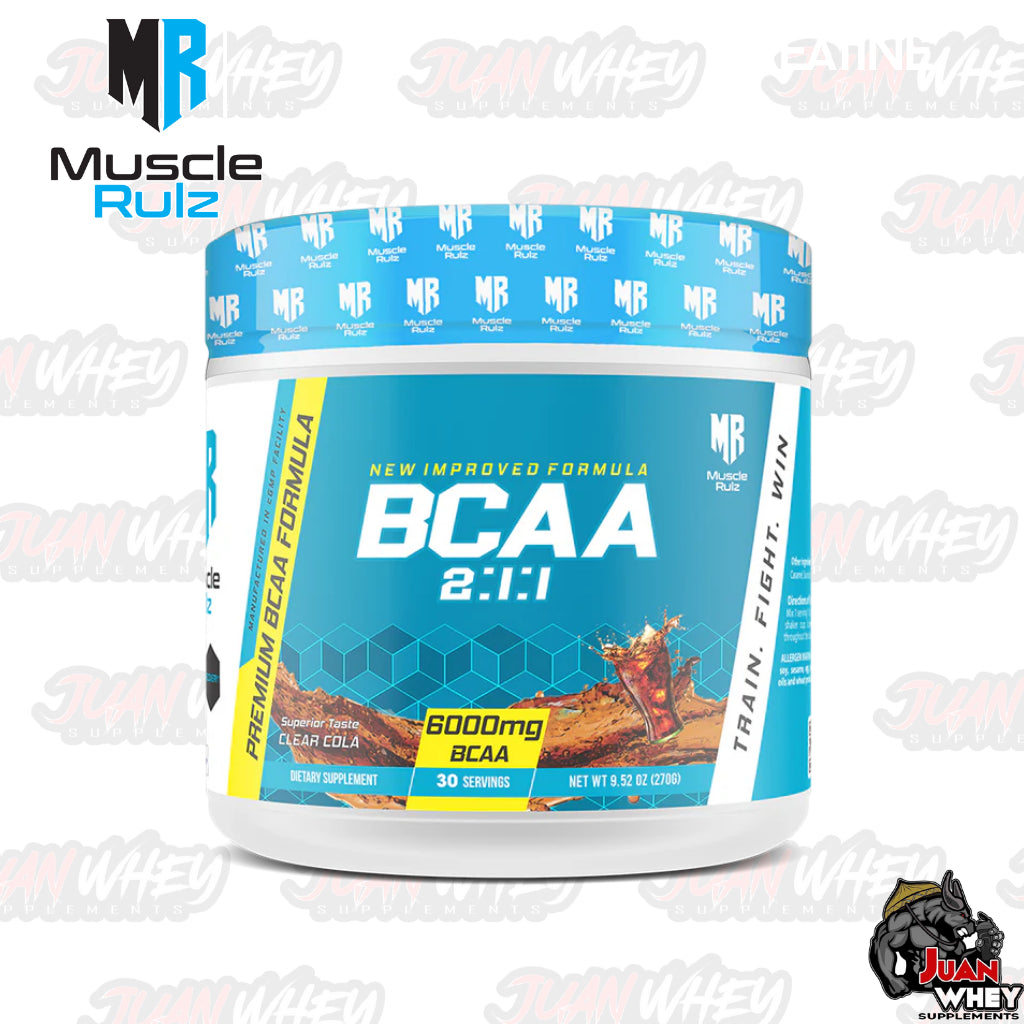 Muscle Rulz BCAA 2:1:1 6000MG 30 servings