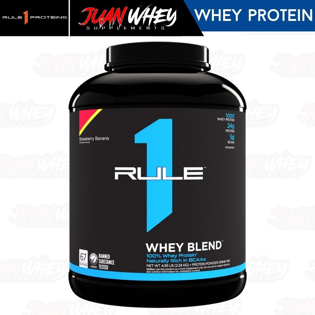 Rule 1 Whey Blend 5LBS Protein Powder