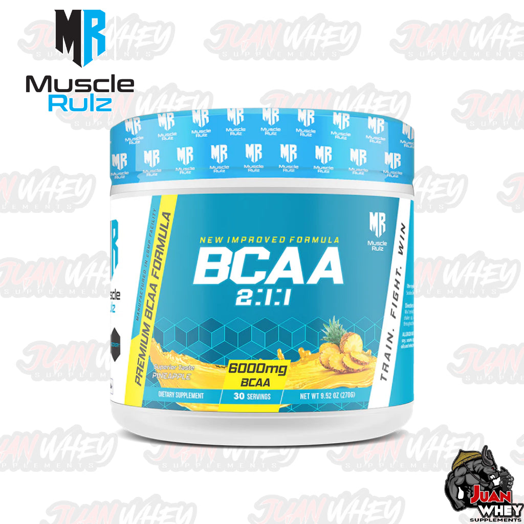 Muscle Rulz BCAA 2:1:1 6000MG 30 servings