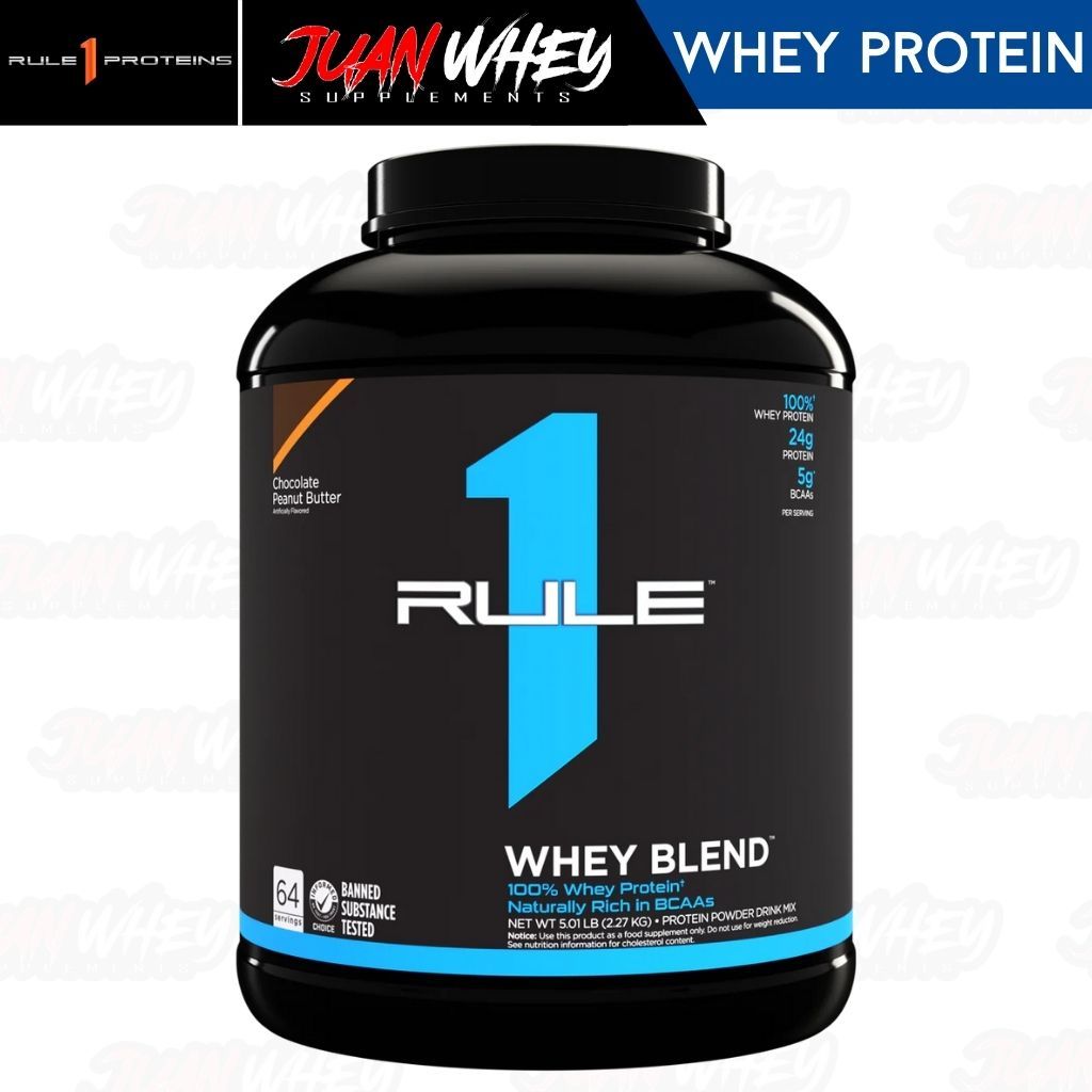 Rule 1 Whey Blend 5LBS Protein Powder