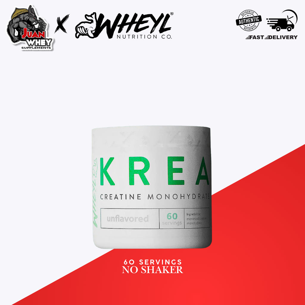KREA CREATINE 300 Grams 60 Servings with Scooper and Stickers [by WHEYL NUTRITION]