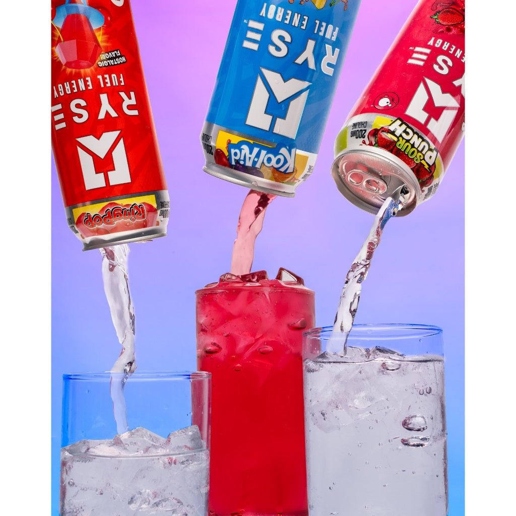 RYSE Fuel Energy Drink 473ml Per Can or Bundle