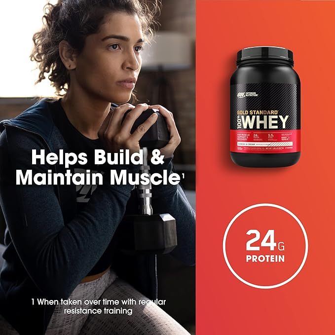 ON Gold Standard 100% Whey 1LB or 2LBS Protein Powder