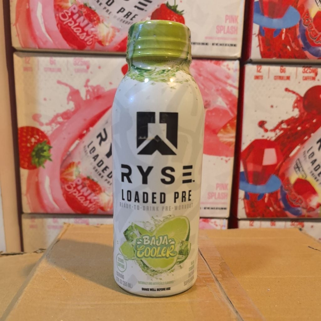 RYSE Loaded Pre Workout Ready to Drink!
