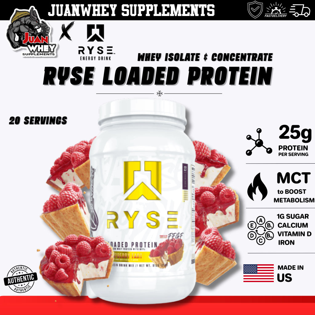 Ryse Loaded Whey Protein - 20 servings