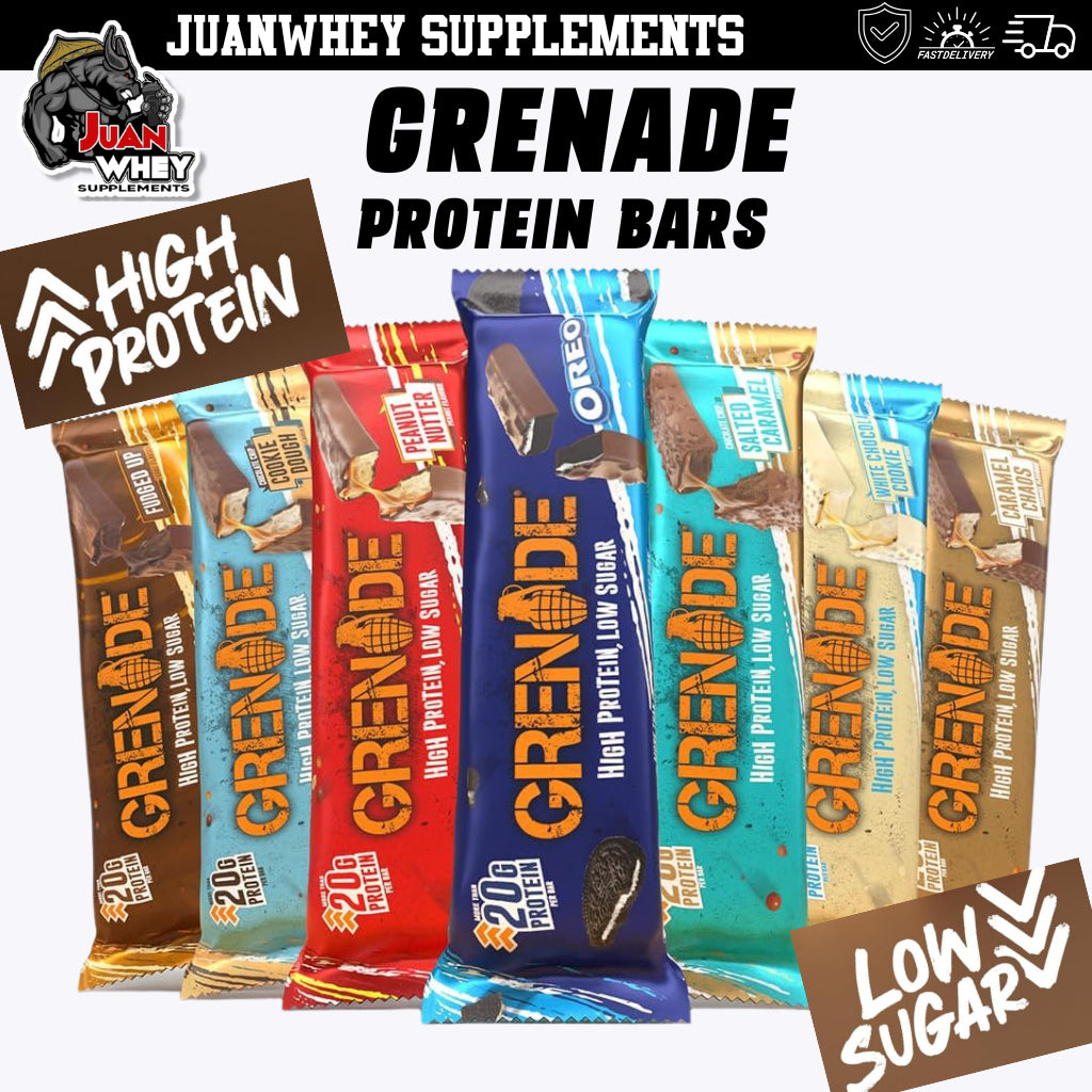 Grenade High-Protein Bars 1 Bar/2 Bars/ 5 Bars Bundle