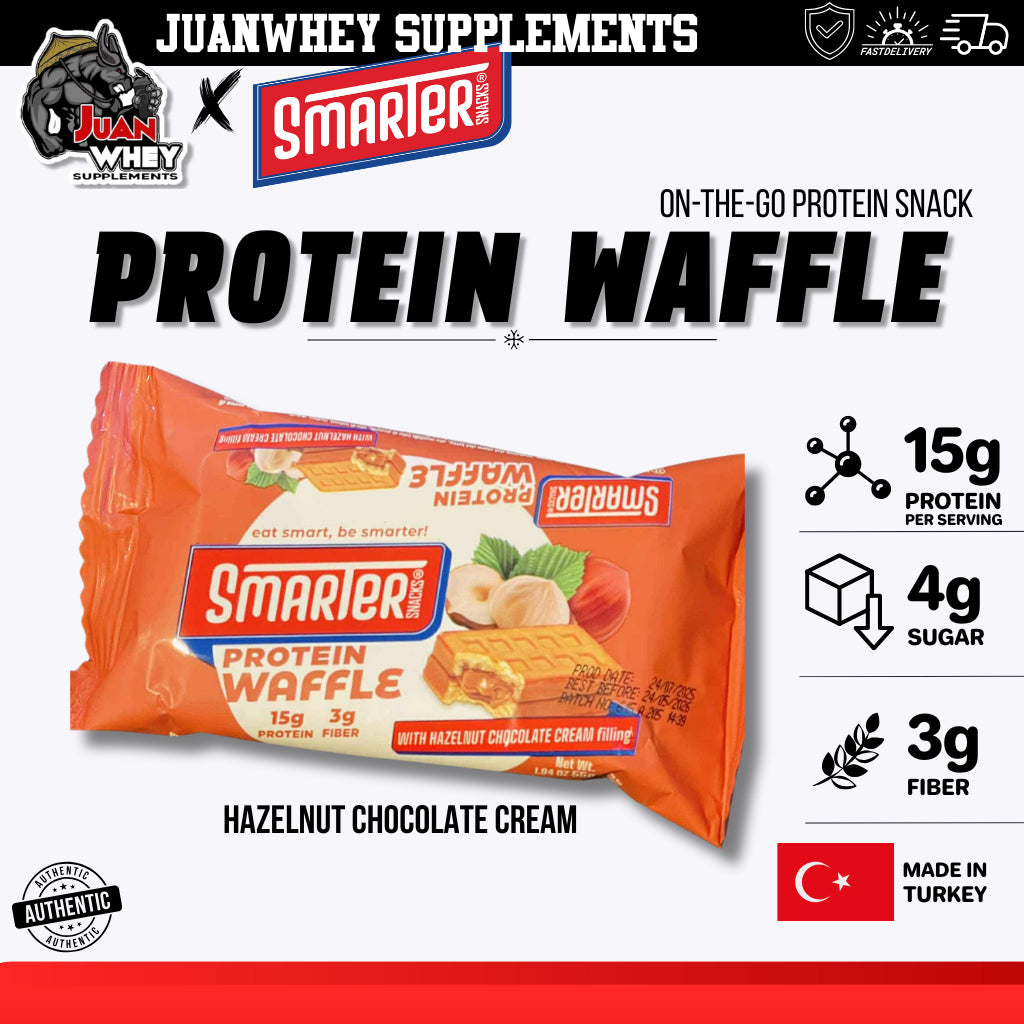 Smarter Protein Waffle 55g 4 Flavors