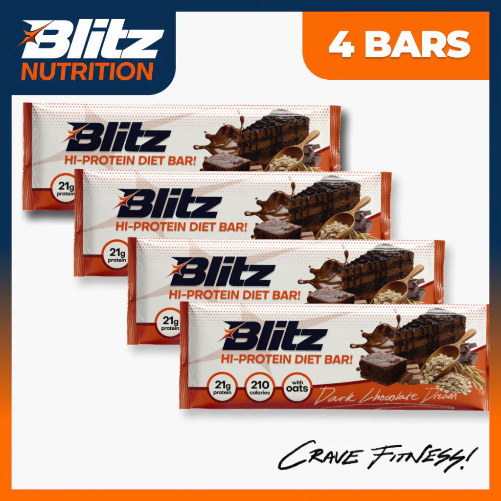 Blitz Protein Bar Variety Pack 2 Bars/4 Bars Bundle
