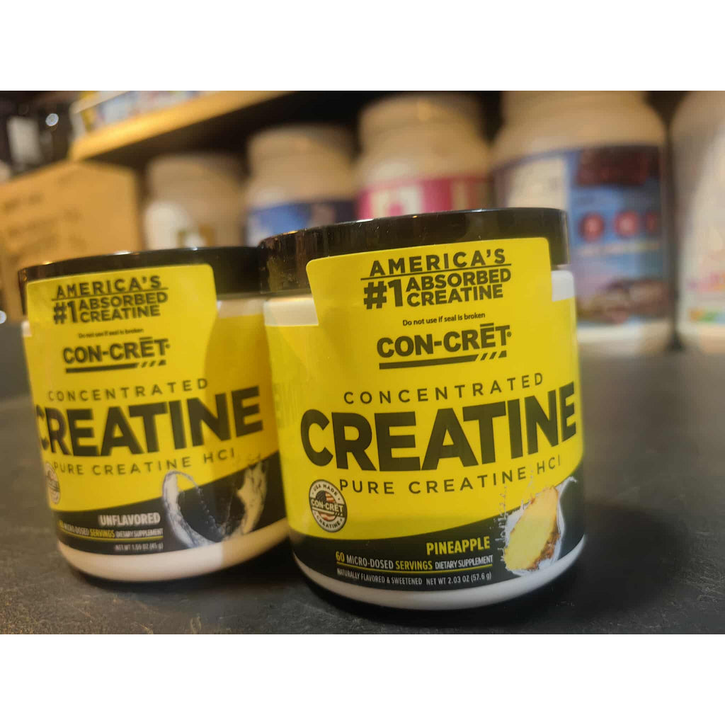 Con-Cret Creatine - Contentrated Pure Creatine HCI 60 servings