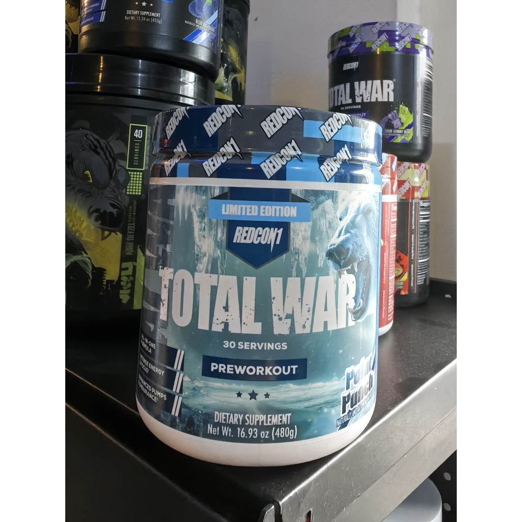 REDCON1 TOTAL WAR - Pre Workout Powder (30 Servings)