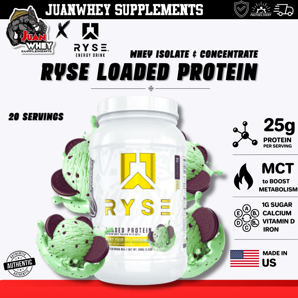 Ryse Loaded Whey Protein - 20 servings