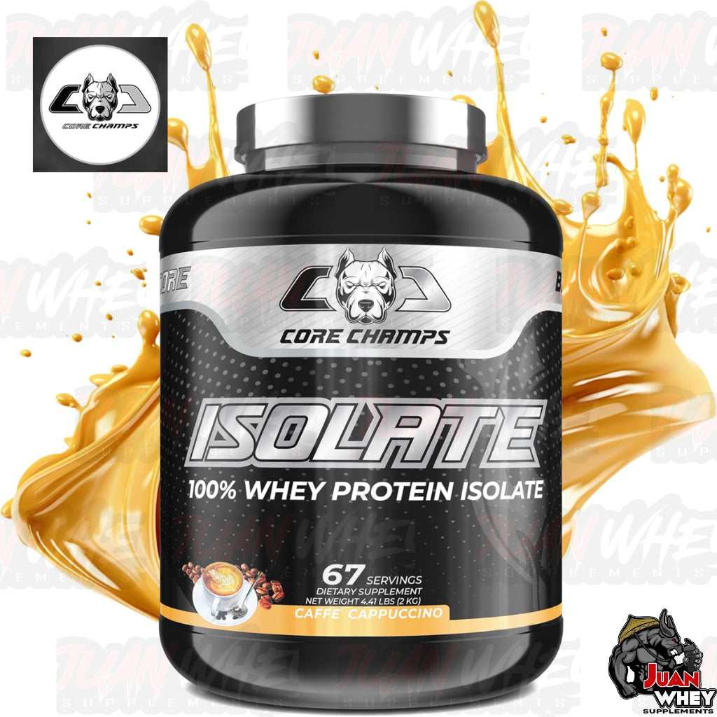 Core Champs ISOLATE 100% Whey Protein Powder 4.41LBS 67 Servings