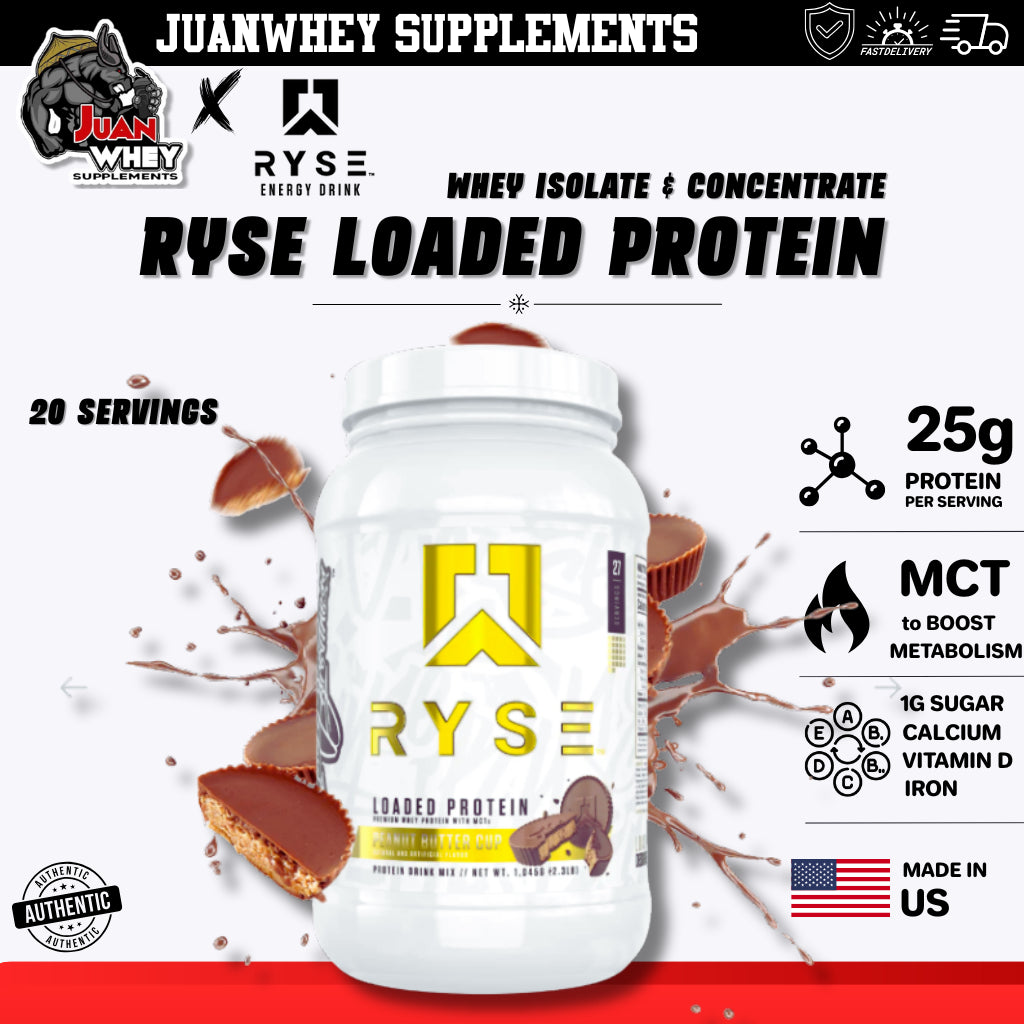 Ryse Loaded Whey Protein - 20 servings