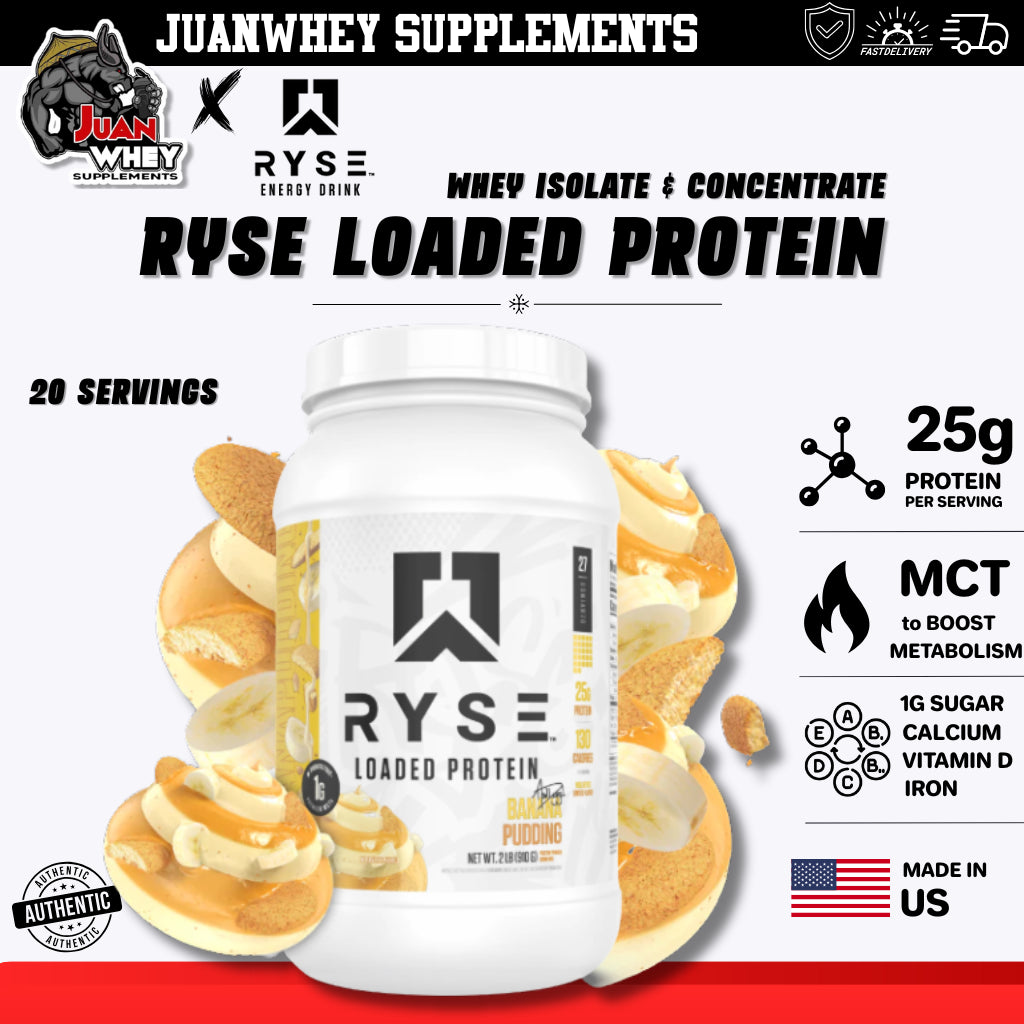 Ryse Loaded Whey Protein - 20 servings