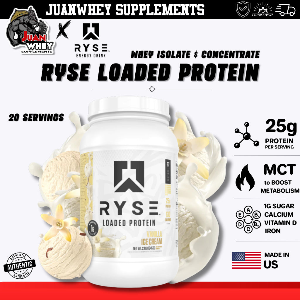 Ryse Loaded Whey Protein - 20 servings