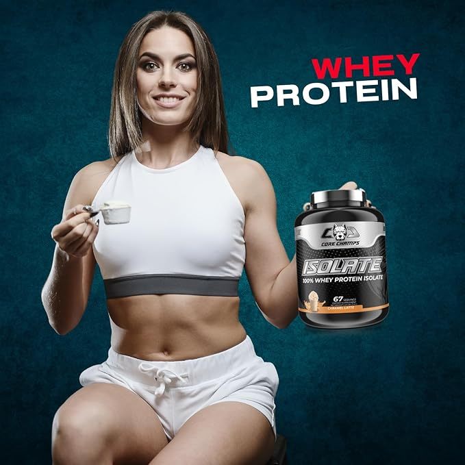 Core Champs ISOLATE 100% Whey Protein Powder 4.41LBS 67 Servings
