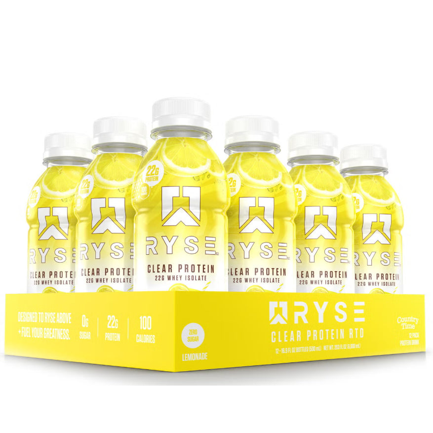 Ryse Clear Protein Whey Isolate Ready to Drink!