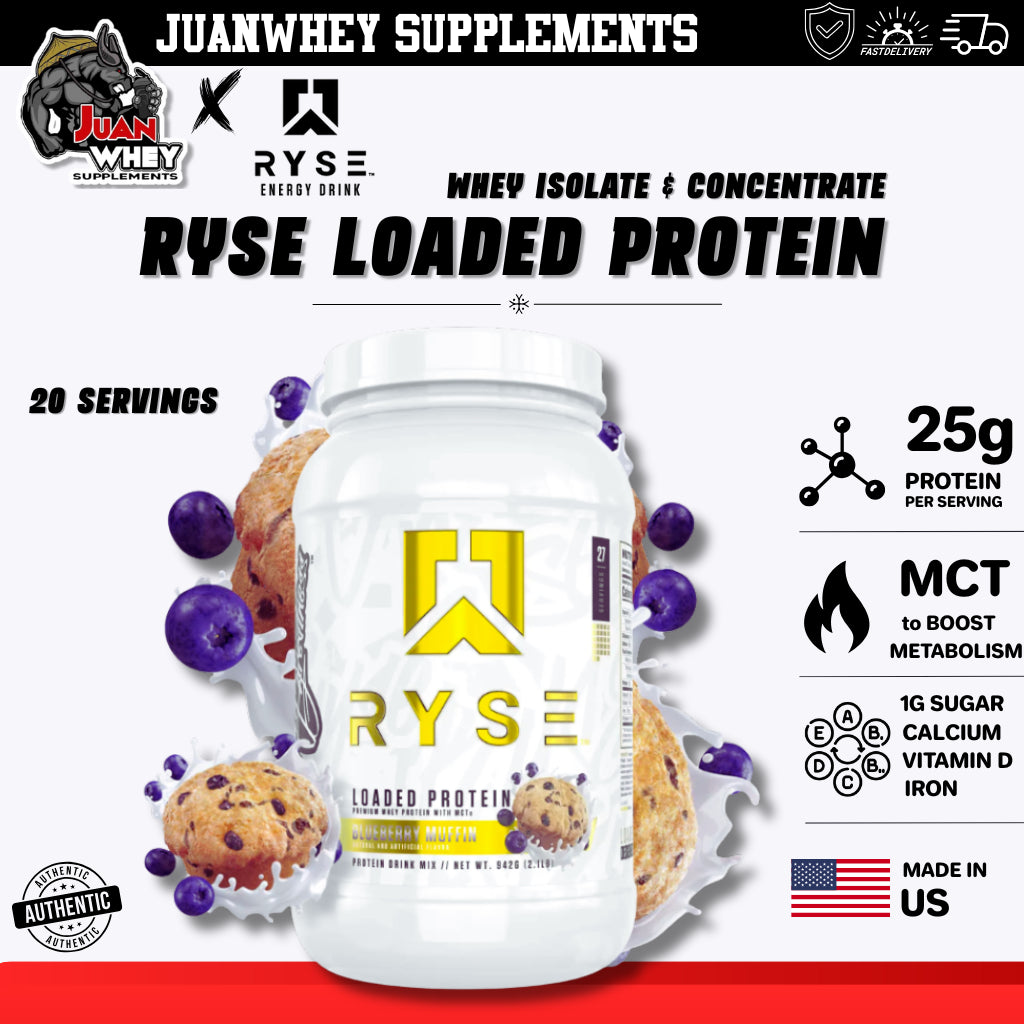 Ryse Loaded Whey Protein - 20 servings